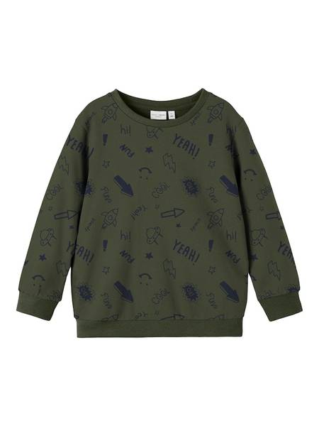 Bilde av Vifelix genser romskip rifle green
